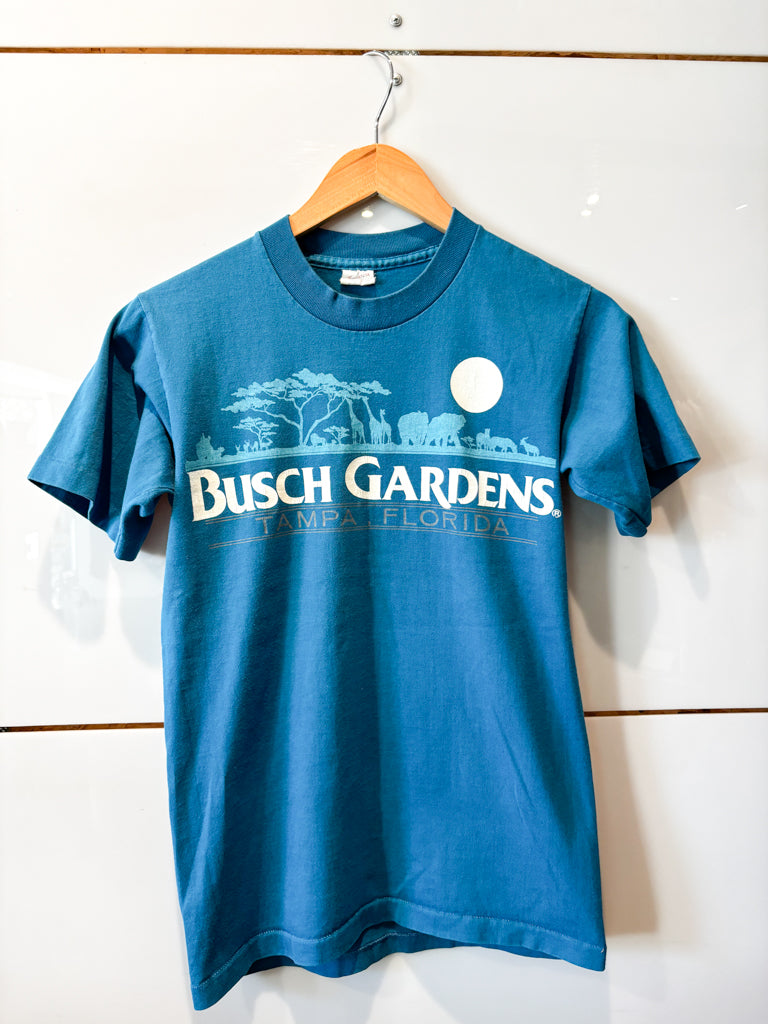 Busch Gardens dark ocean tee - vintage
