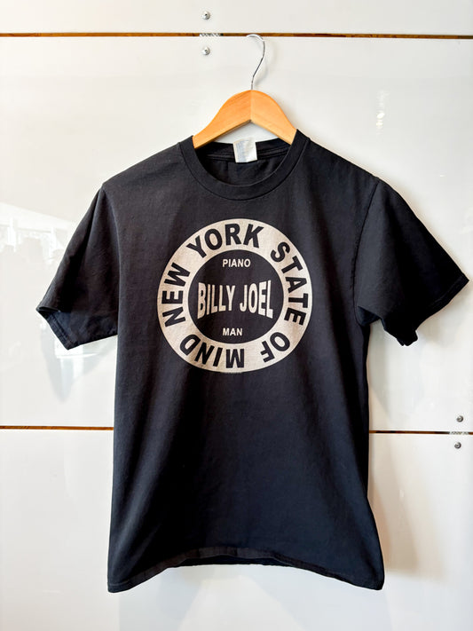 Billy Joel New York State of Mind black tee - pre-loved select