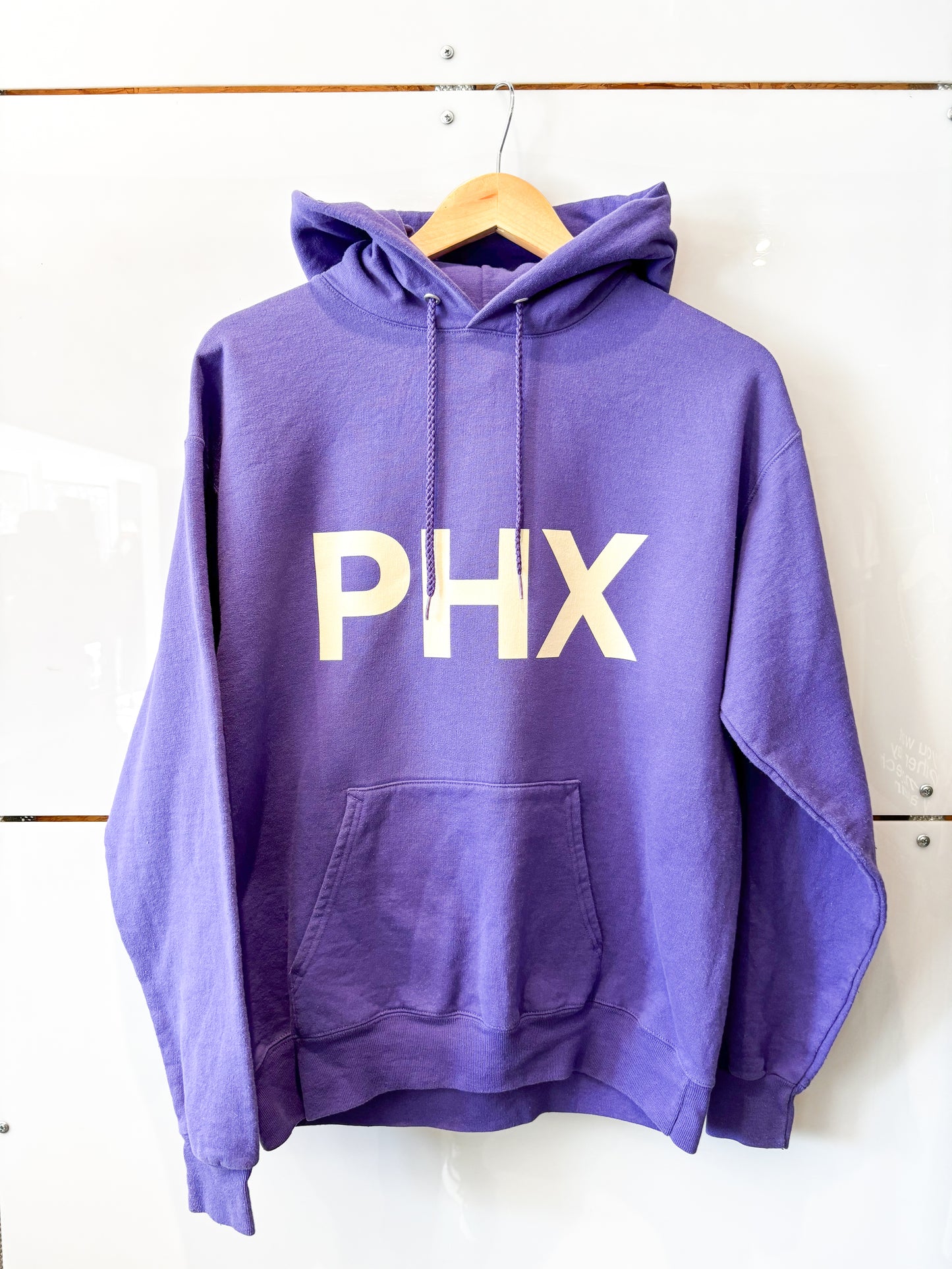 Big PHX grape hoodie - upcycled