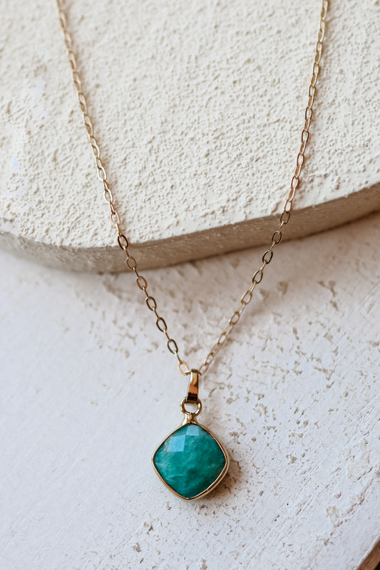 Amazonite Horizon Necklace