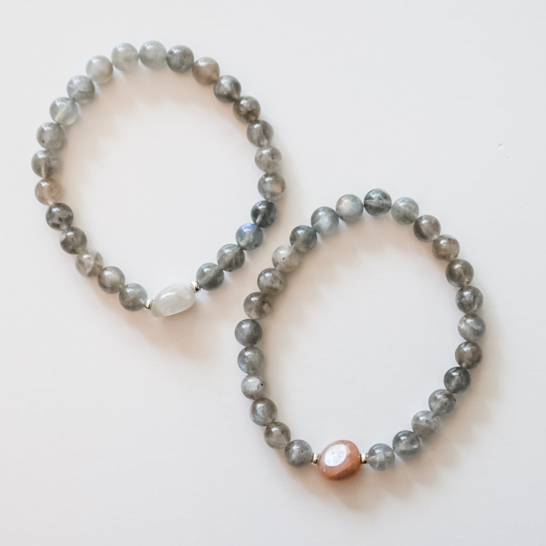 Luna Glow Bracelet - Labradorite