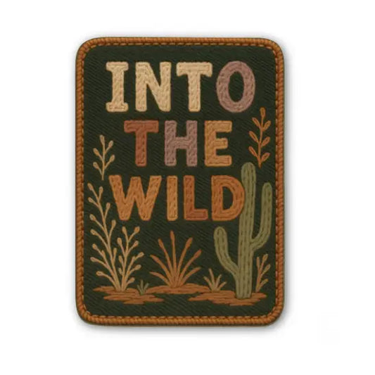 Into the Wild Patch Style Sticker