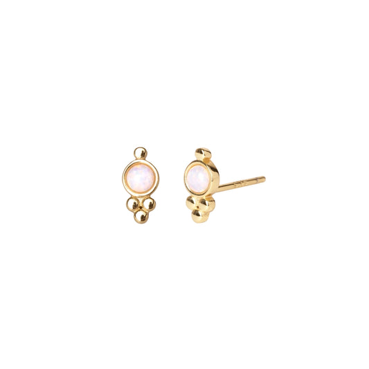 Juno Opal Stud Earrings