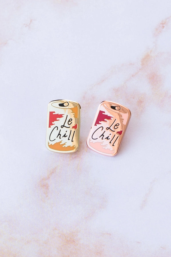 Le Chill Enamel Pin