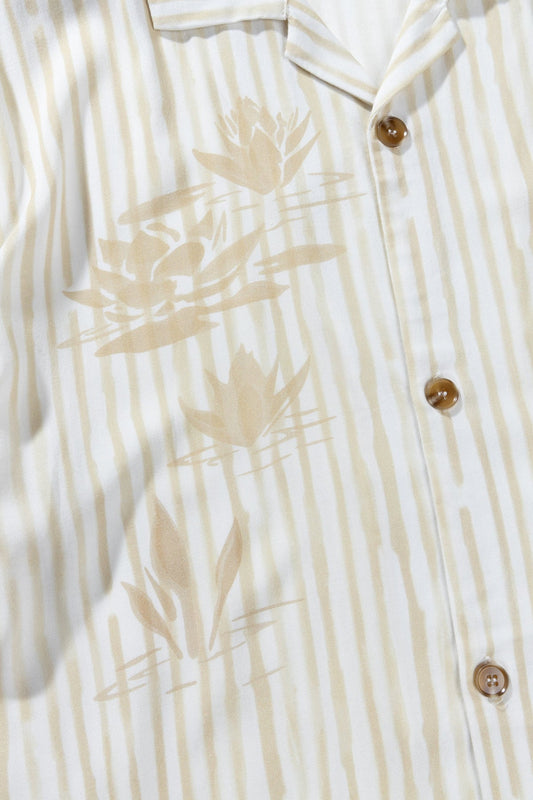 Lily Stripe Cuban Ss Shirt