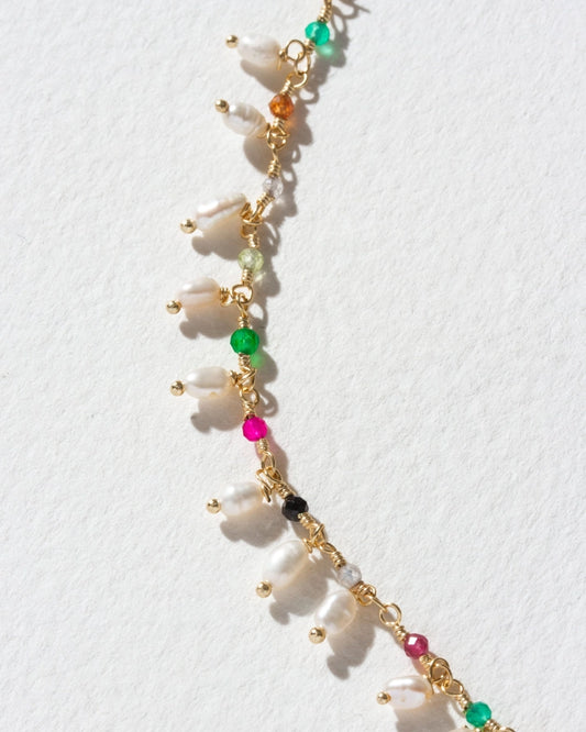 Lily of the Valley Collar Necklace