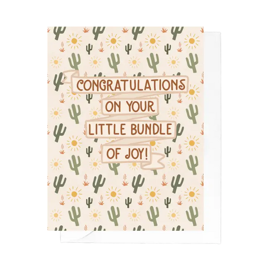 Little Bundle of Joy Greeting Card
