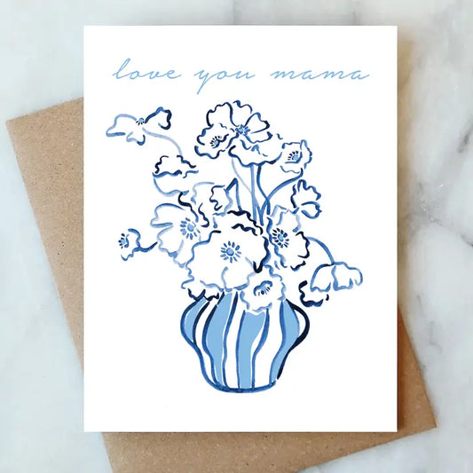 Love You Mama Mother's Day Card