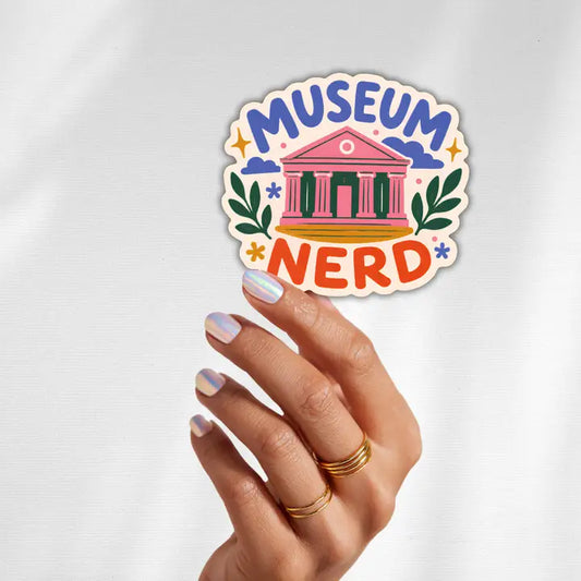 Museum Nerd Sticker