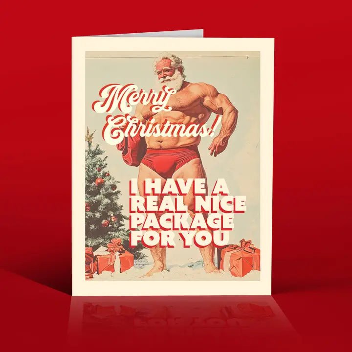 Nice Package! Christmas Card