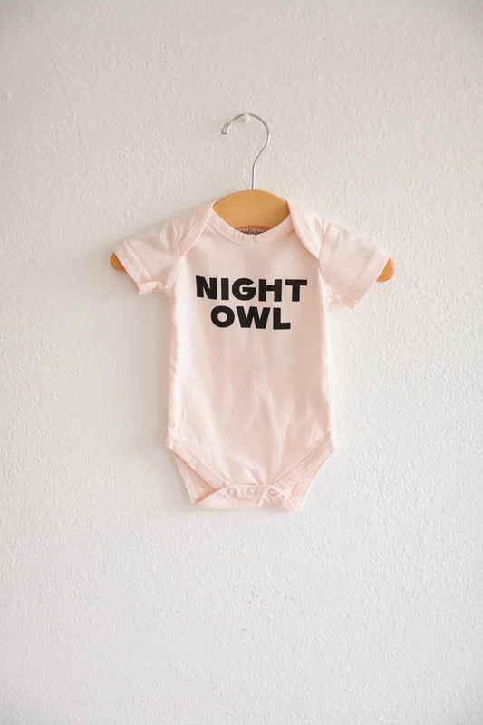 Night Owl Organic Cotton Baby Onesie