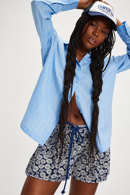 We The Free Offbeat Printed Pull-On Shorts