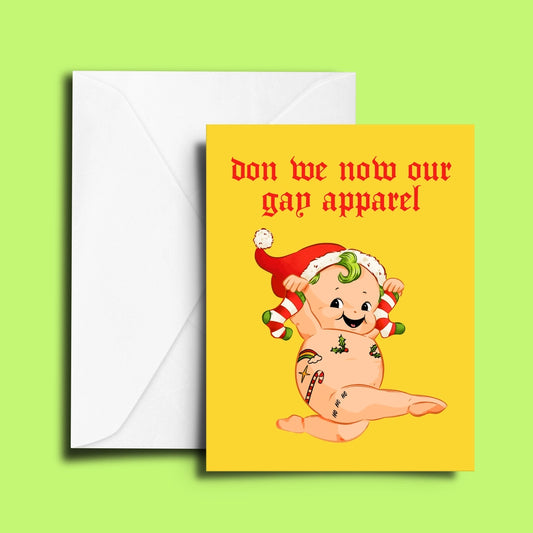 Our Gay Apparel Card