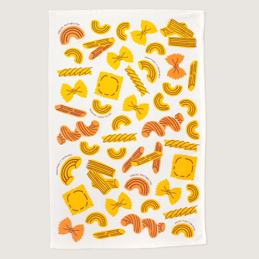 Pasta Tea Towel