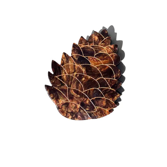 Pinecone Claw Clip