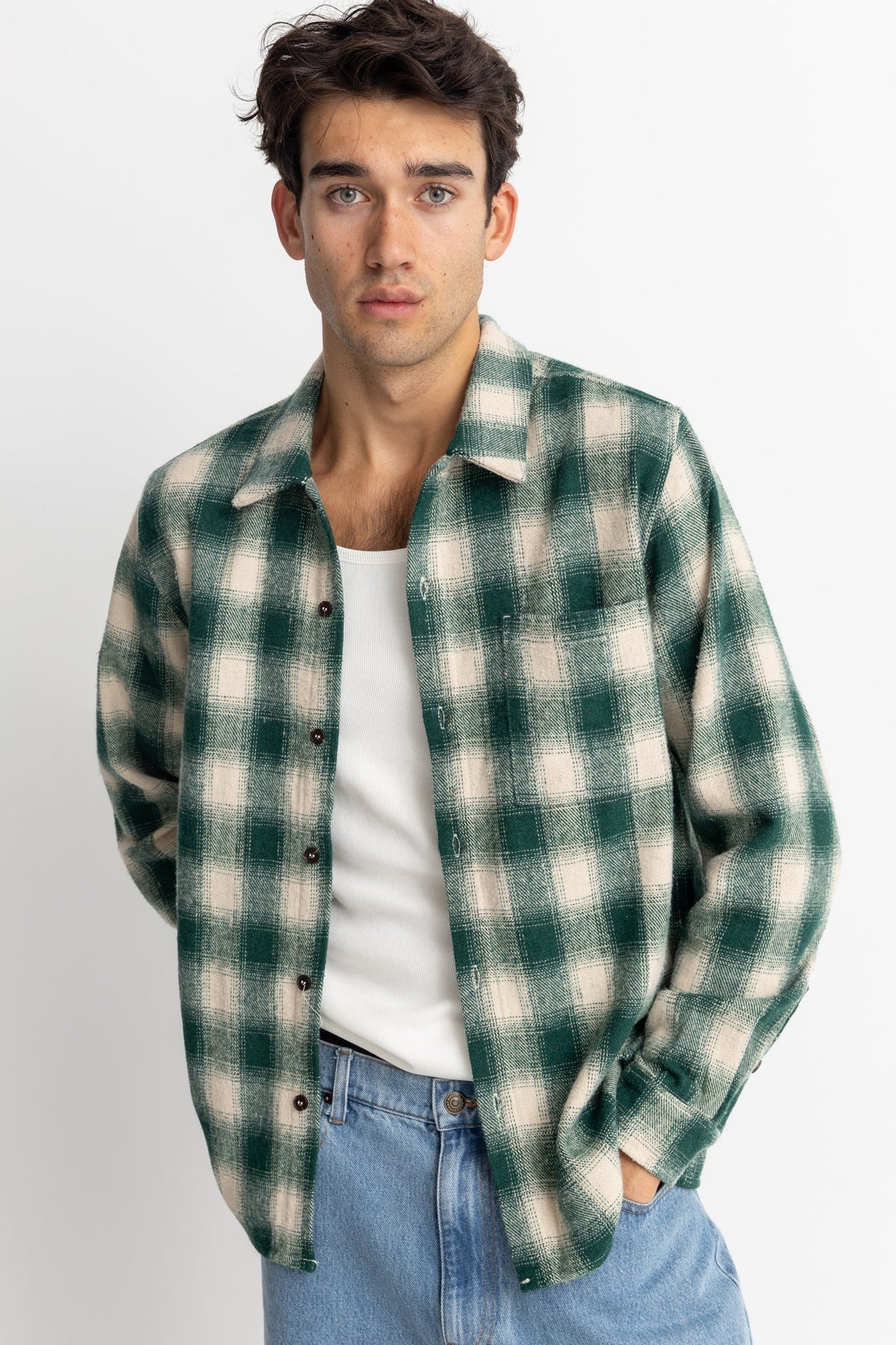 Plaid Long Sleeve Flannel