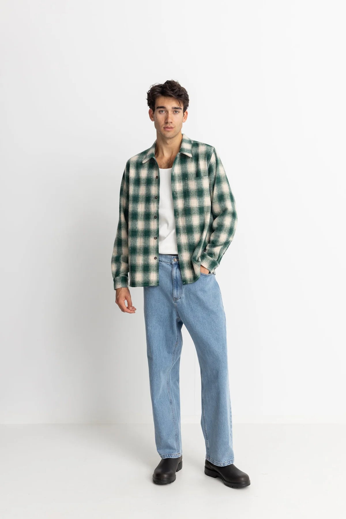 Plaid Long Sleeve Flannel