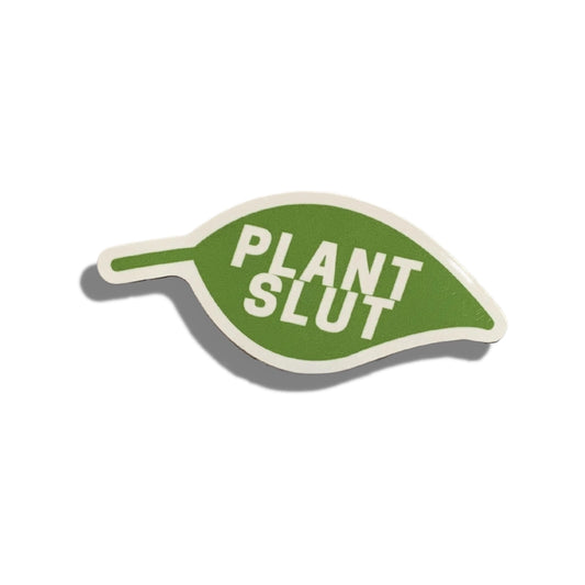 Plant Slut Leaf Sticker
