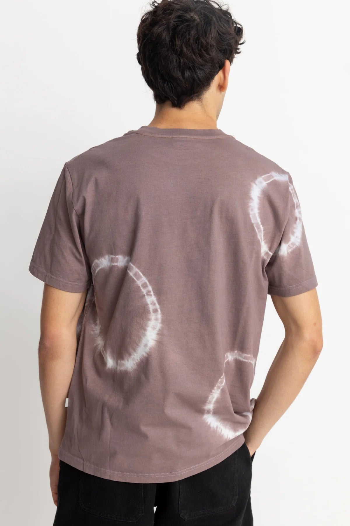 Plum Tie Dye Ss T-Shirt