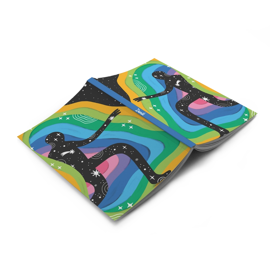 Portal Man Soft Touch Classic Layflat Notebook
