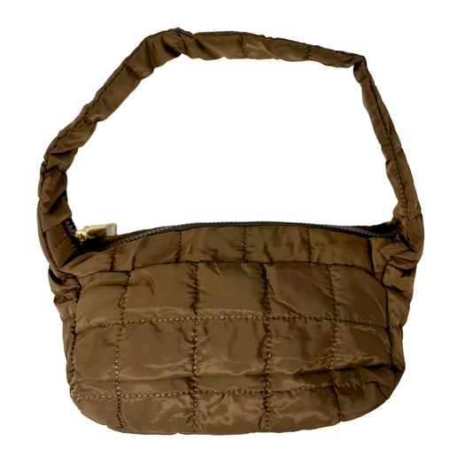 Puffy Nylon Shoulder Bag