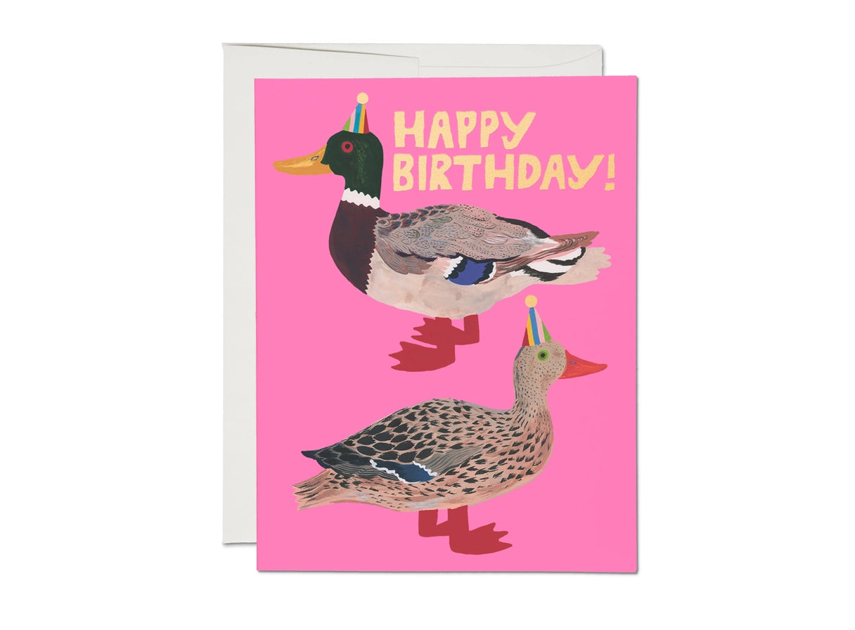 Quacky Birthday Greeting Card