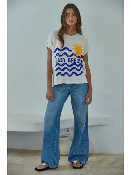 Easy Breezy Textured Top