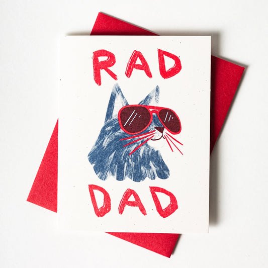 Rad Dad Greeting Card