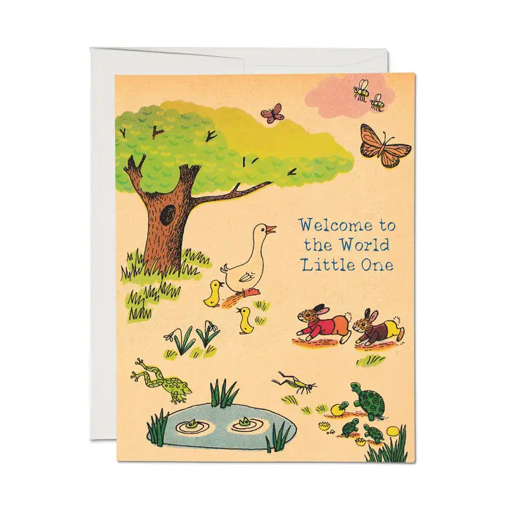 Richard Scarry Whimsy Hollow Greeting Card