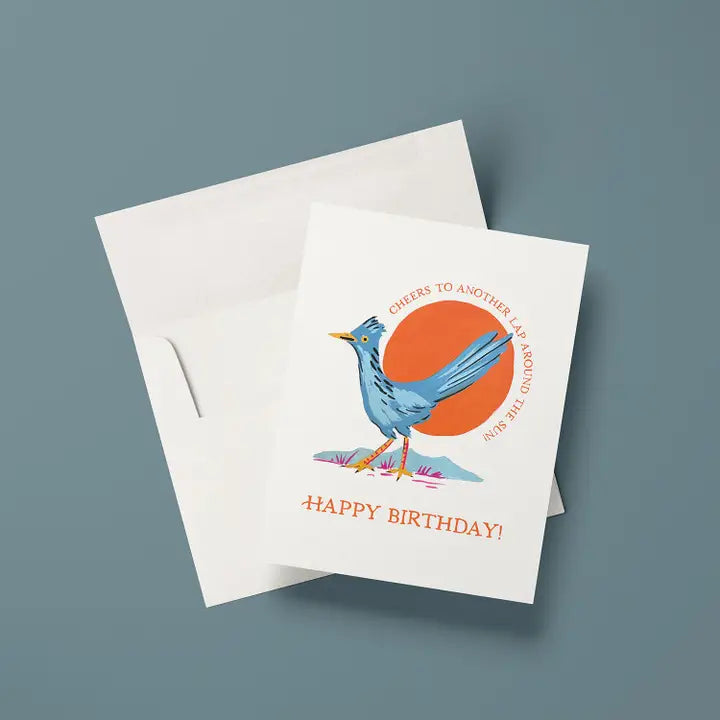 Roadrunner Birthday Greeting Card