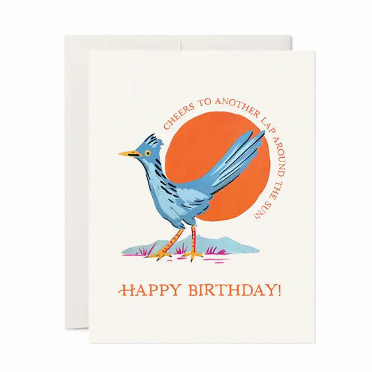 Roadrunner Birthday Greeting Card