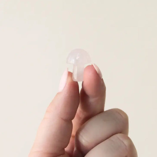 Rose Quartz Mushroom Crystal