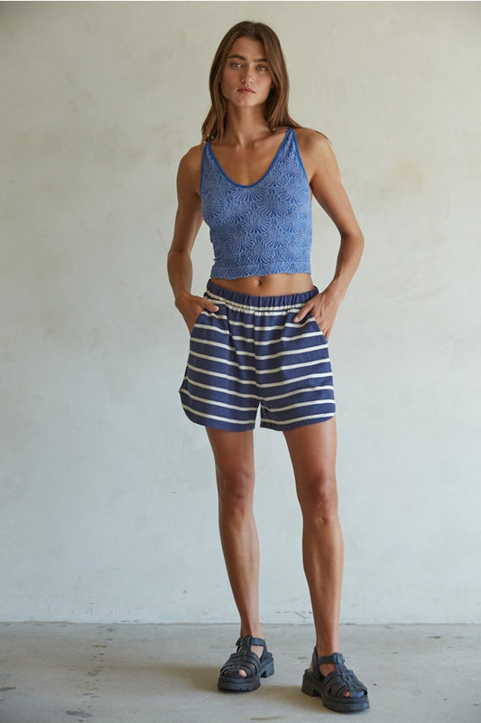 Textured Jacquard Tank
