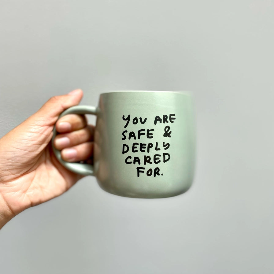 Safe and Cared For Mug