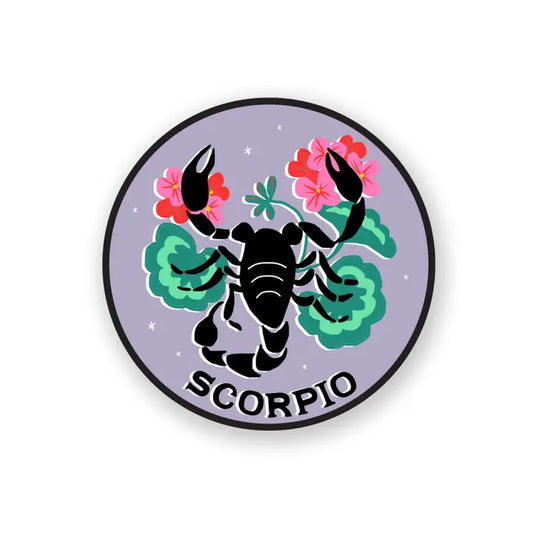 Round Zodiac Sticker