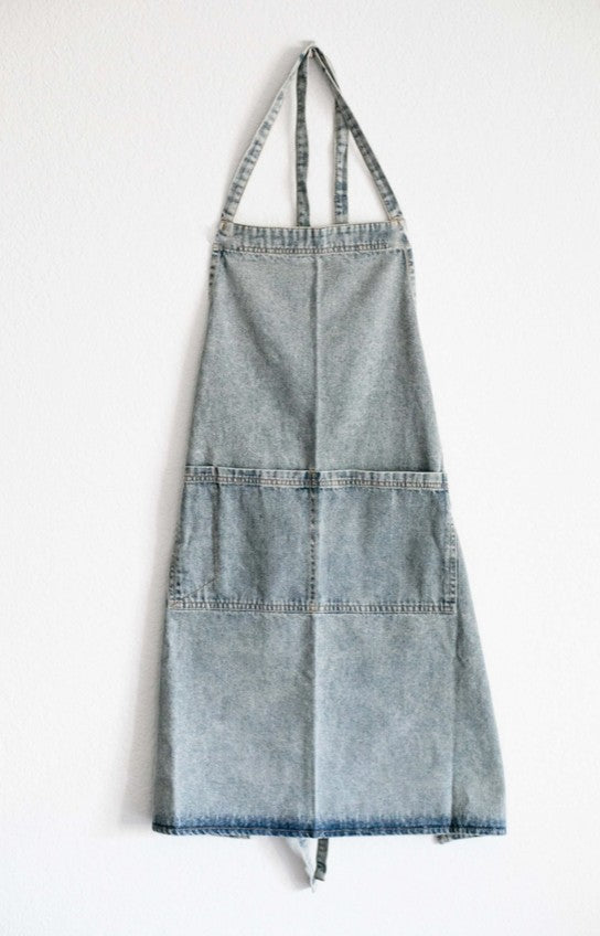Washed Denim Apron