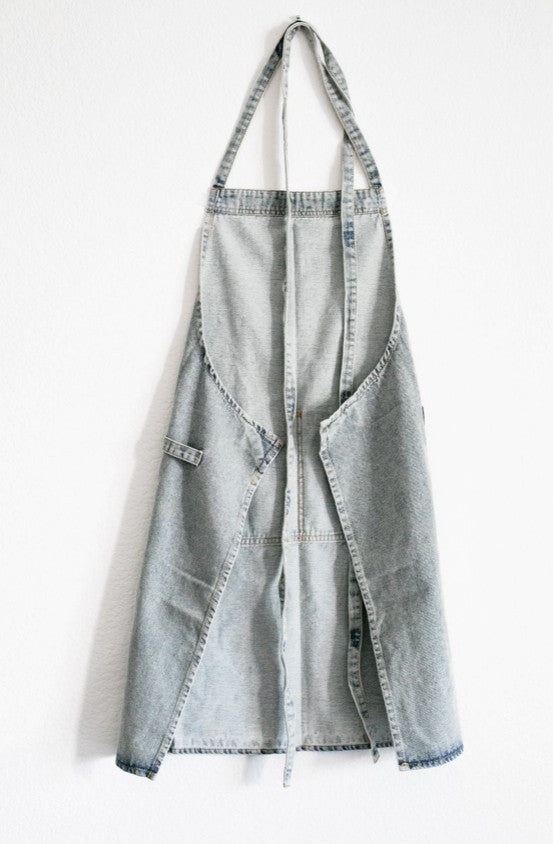 Washed Denim Apron
