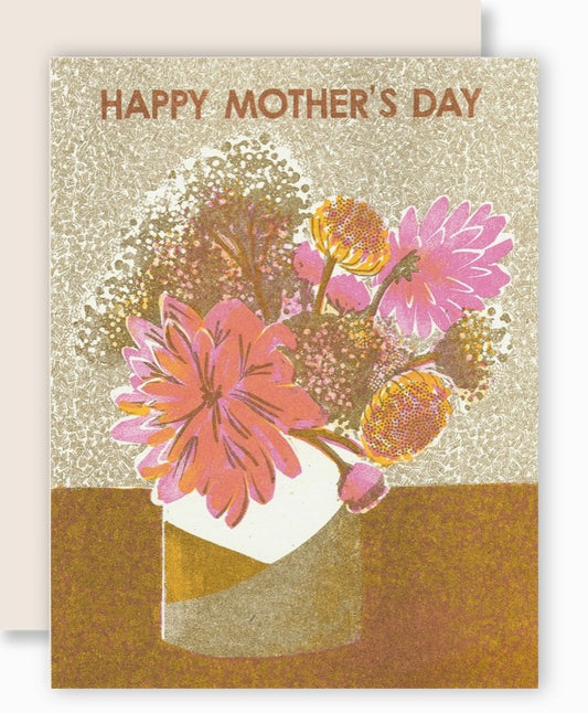 Happy Mother's Day - Risograph Card
