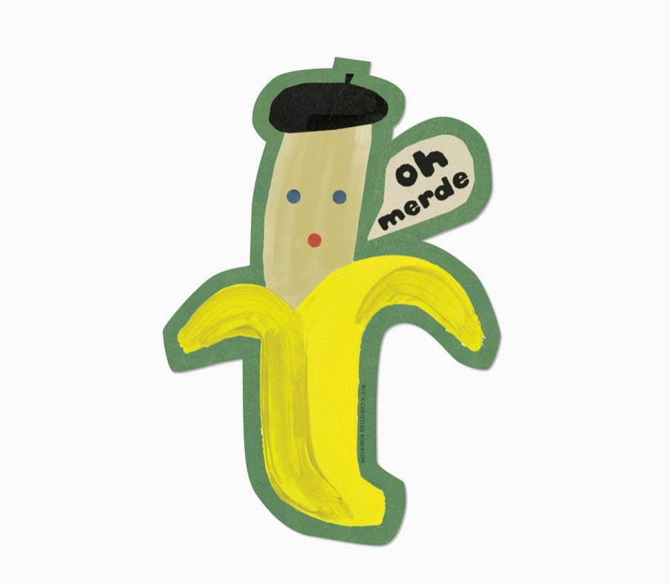 Oh Merde Sticker