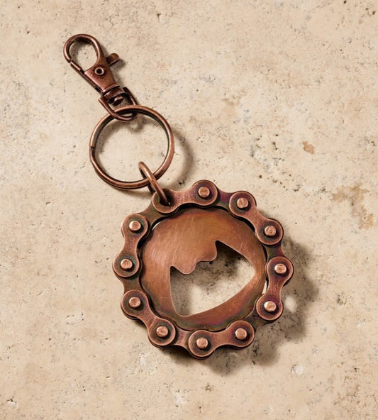 Bike Chain Bottle Opener Key Clasp