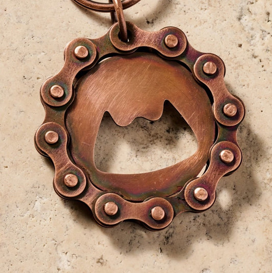 Bike Chain Bottle Opener Key Clasp