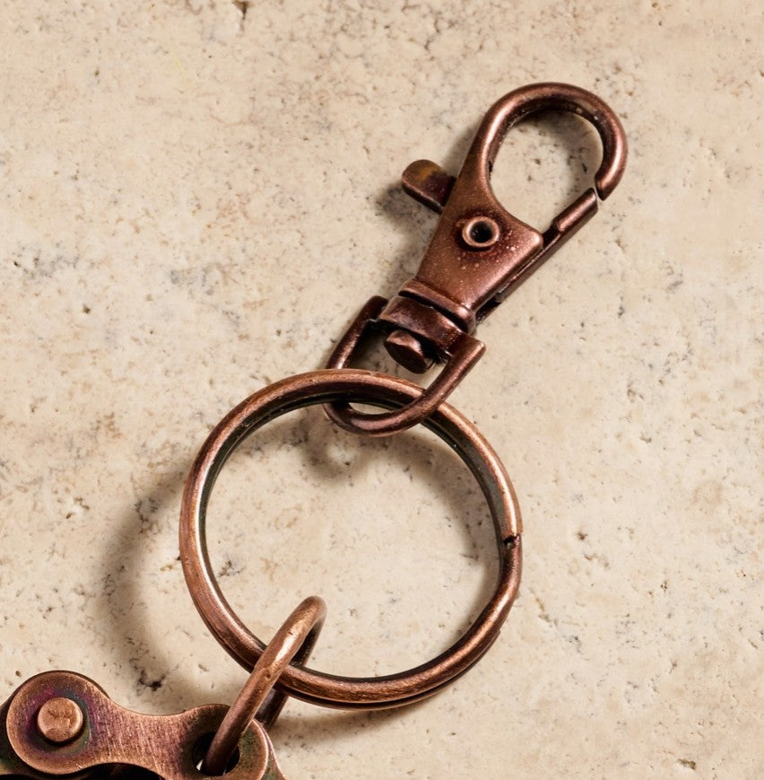 Bike Chain Bottle Opener Key Clasp