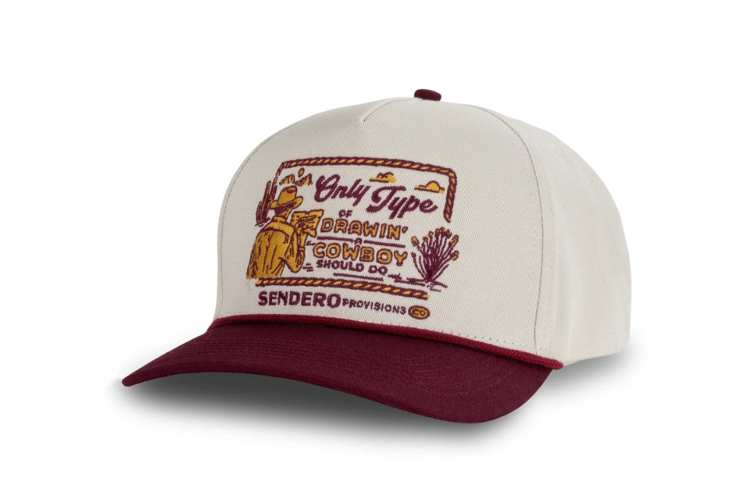 Cowboy Drawin' Hat