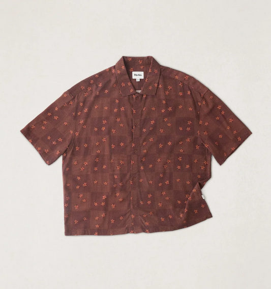 Ula Relaxed Short Sleeve Button Up Sienna