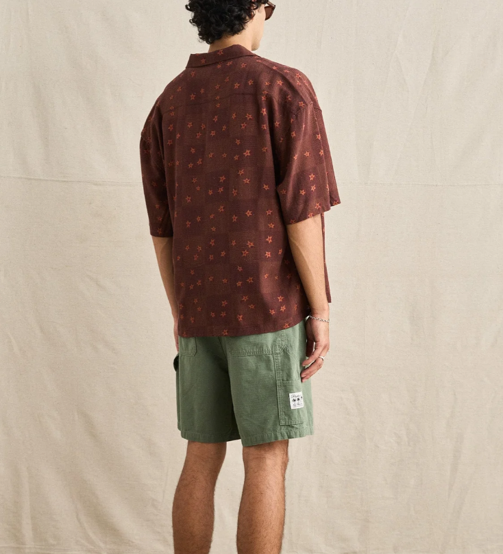 Ula Relaxed Short Sleeve Button Up Sienna