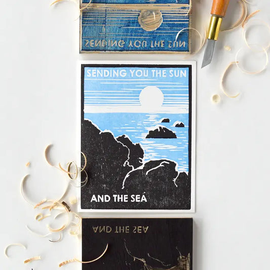 Sending You the Sun and Sea Friendship Card