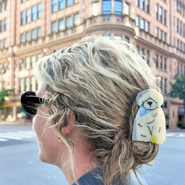 Acetate Dog Claw Clip