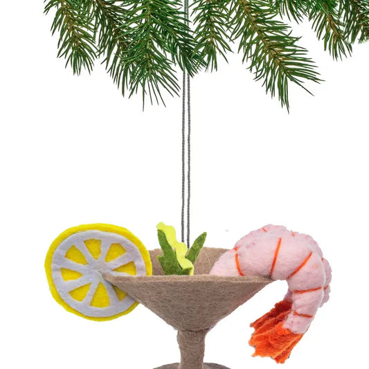 Shrimp Cocktail Ornament