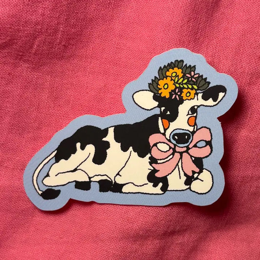 Silly Cow Sticker
