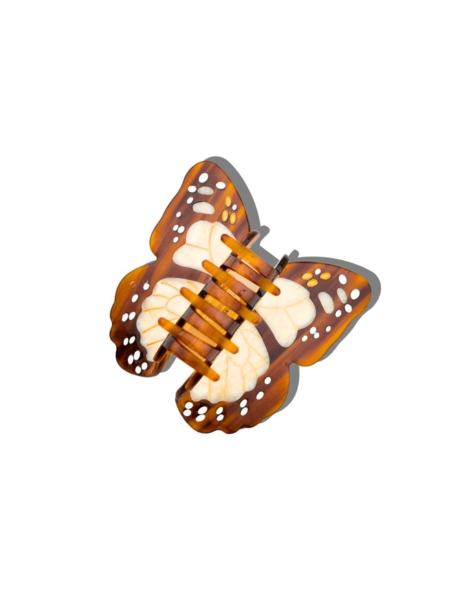 Large Monarch Butterfly Claw Clip